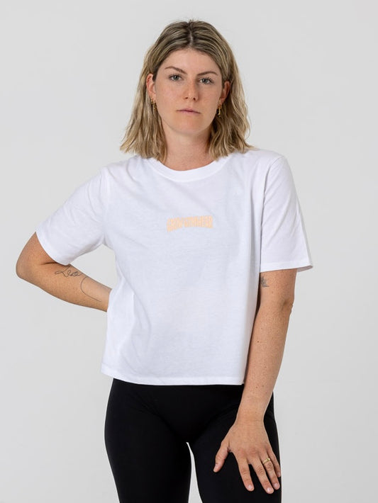 Oversized Shirt 'FORWARD' - White - Women